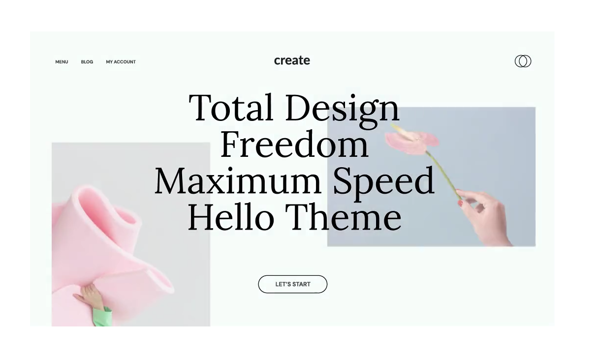 Hello WordPress theme